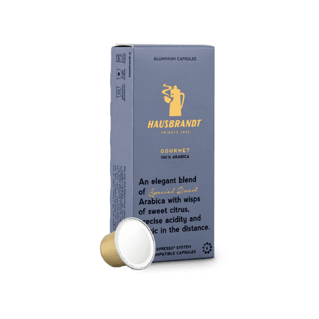 Hausbrandt Kaffee Gourmet Kapseln 10 Stück 50g