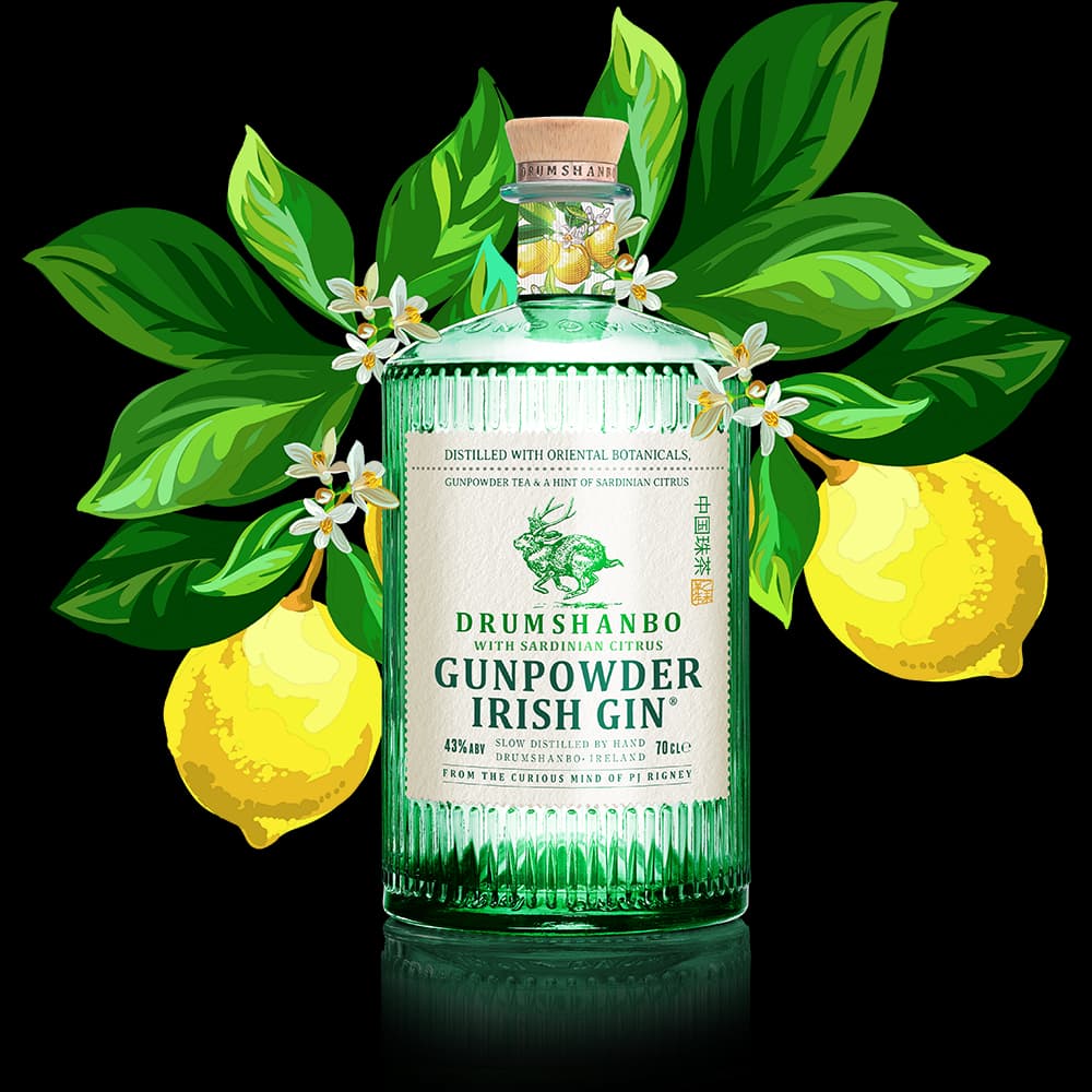 Drumshanbo Gunpowder Irish Gin Sardinien Citrus Edition 0,7l