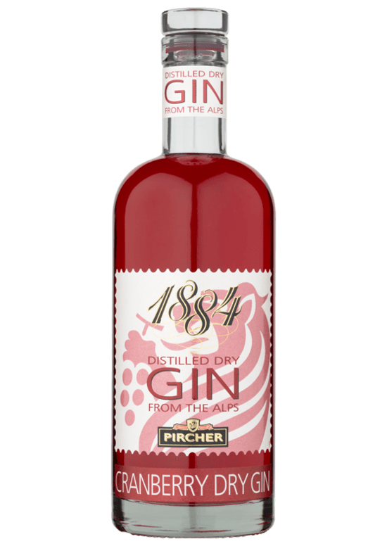 Brennerei Pircher Dry Gin 1884 Cranberry 0,7l