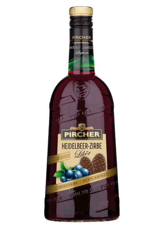 Brennerei Pircher Heidelbeerlikör mit Zirbe 0,7l