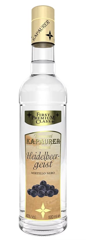 Brennerei Kapaurer First Premium Class Heidelbeergeist 0,5l