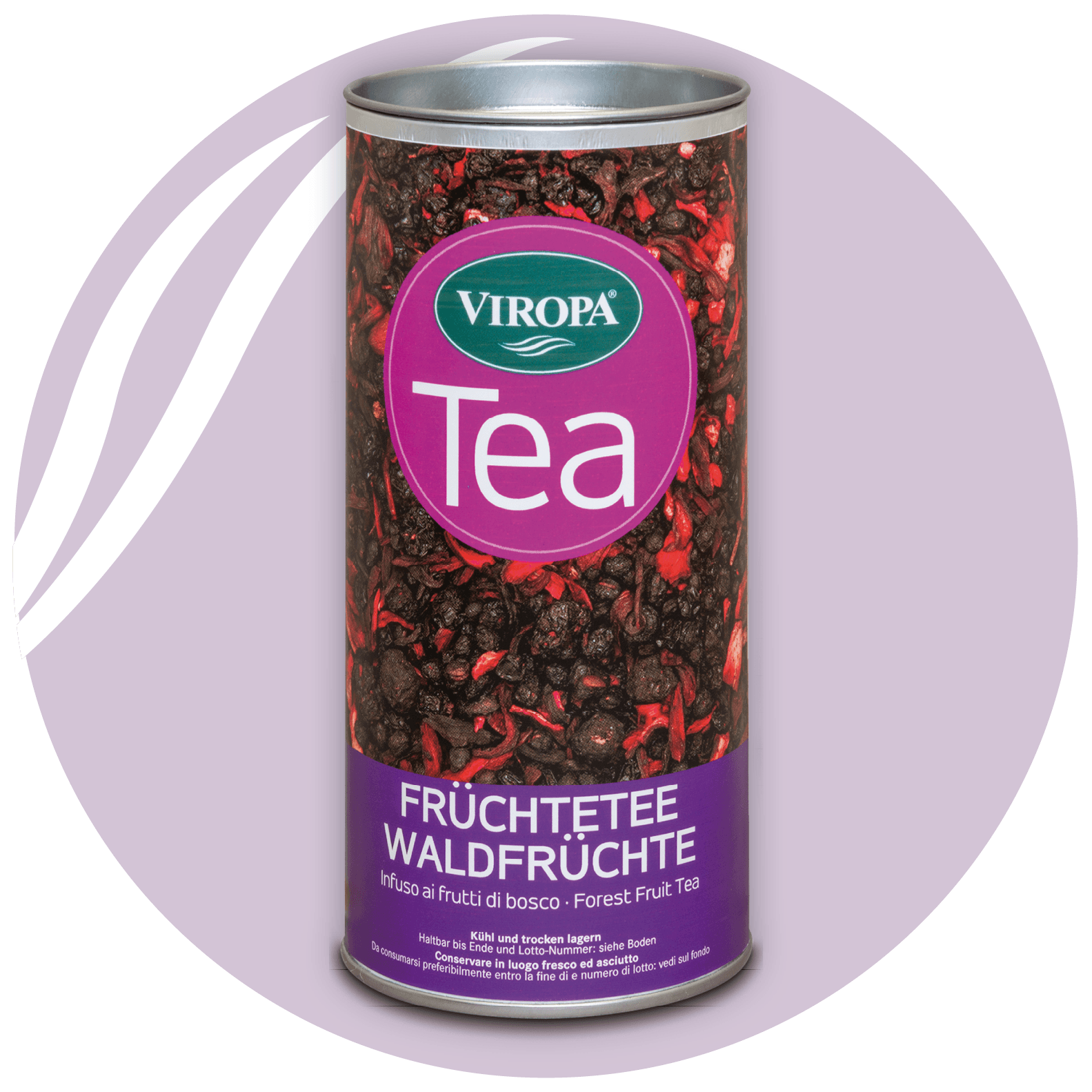 Viropa Früchtetee Waldfrüchte offen 75g