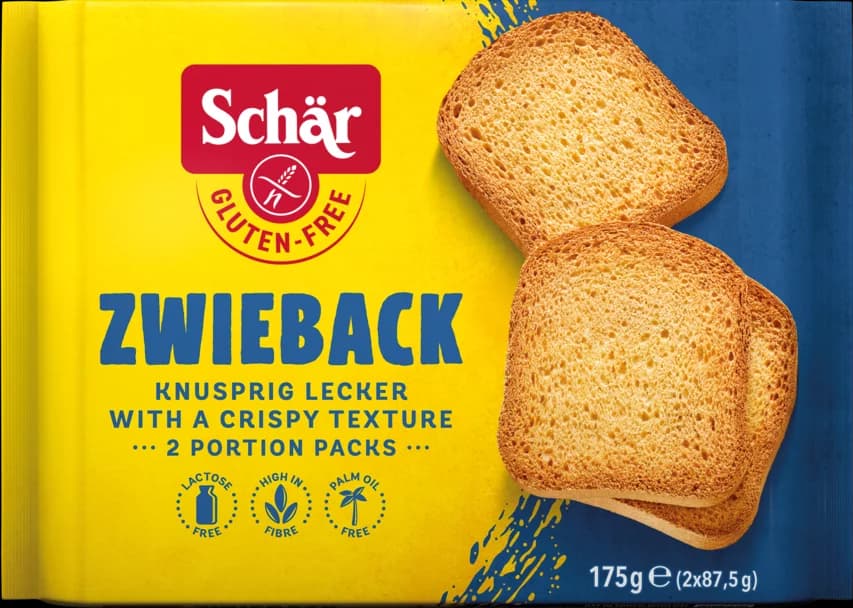 Schär Zwieback (Glutenfrei) 260g