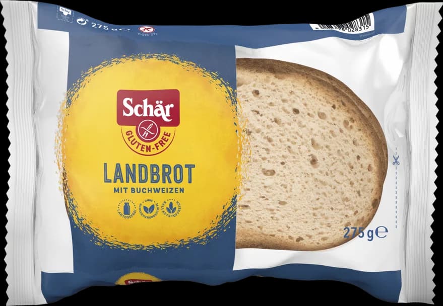 Schär Landbrot mit Buchweizen (Glutenfrei) 240g