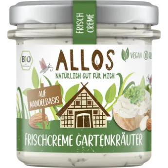 Allos Frischcreme mit Gartenkräuter 135g
