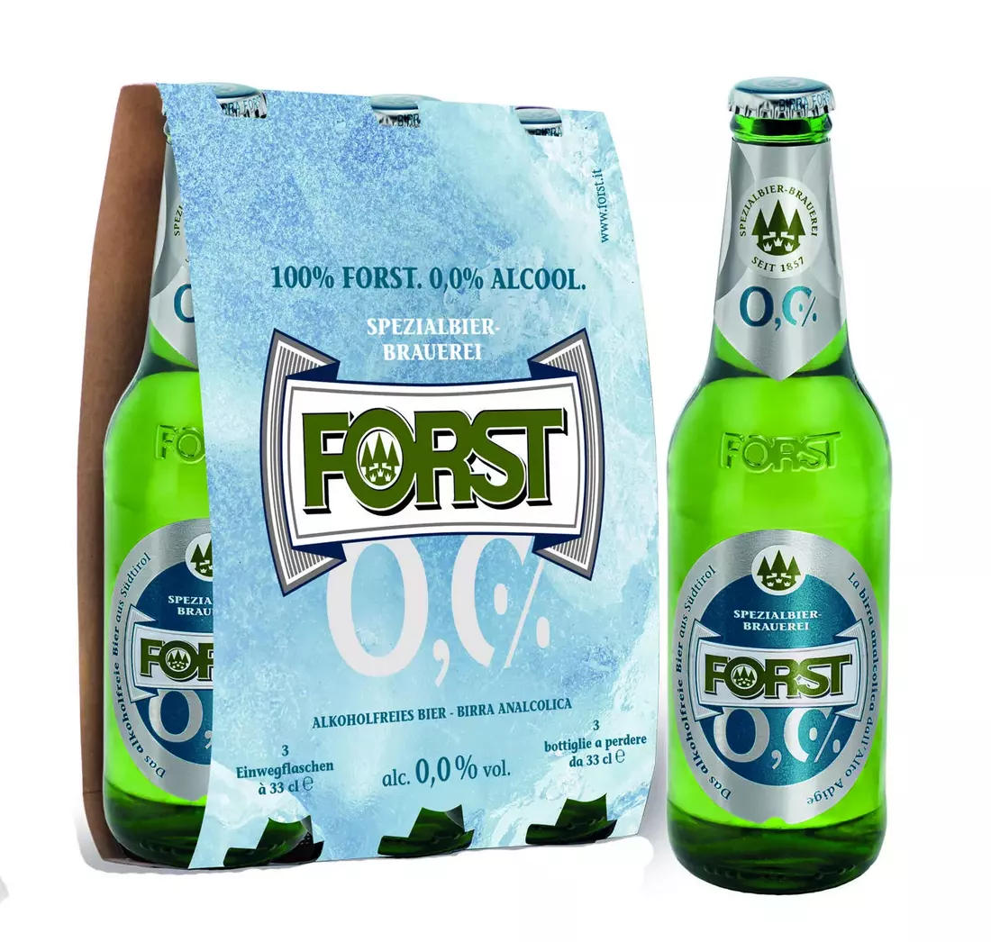 Forst Bier 00 Alkoholfrei (Einwegflaschen) 3er Packung