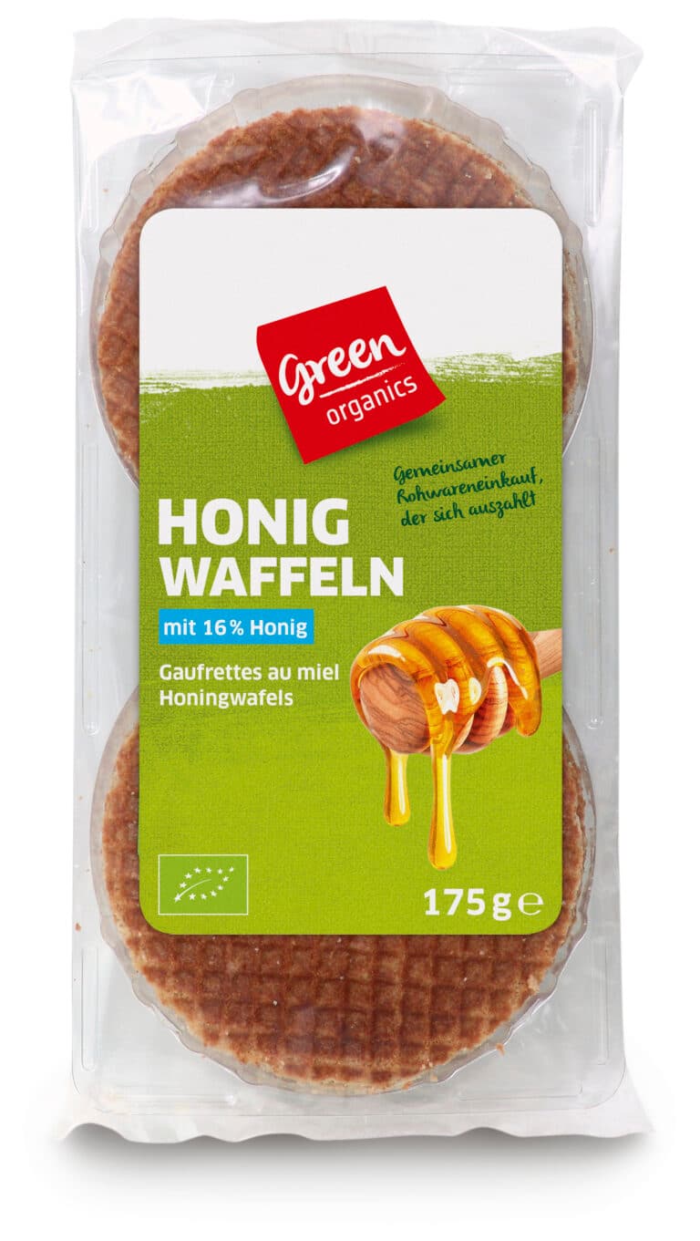 greenorganics Honigwaffeln 175ml