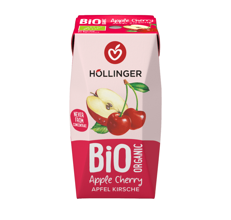 Höllinger Bio Fruchtsaft Apfel Kirsche 200ml