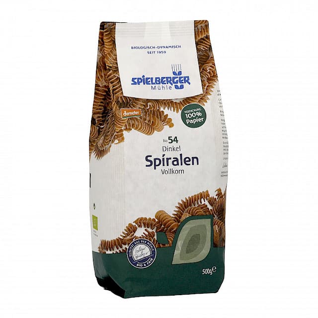 Spielberger Mühle Dinkel Vollkorn Spiralen Nr.54 500g