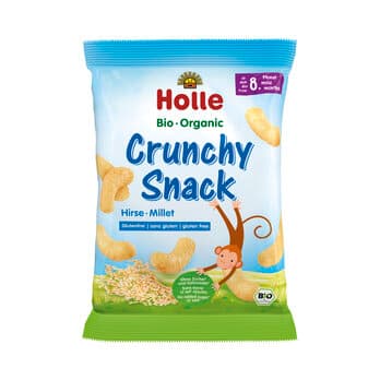 Holle Bio Babynahrung Crunchy Snack aus Hirse 25g