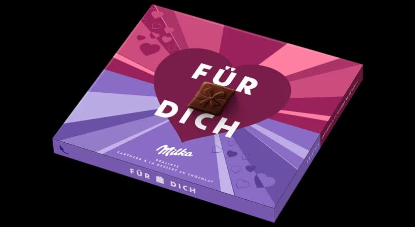 Milka Pralinés Für Dich 110g