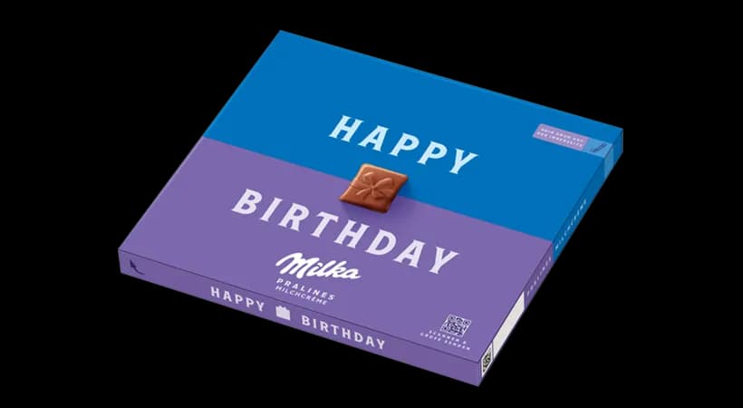 Milka Pralinés Happy Birthday 110g