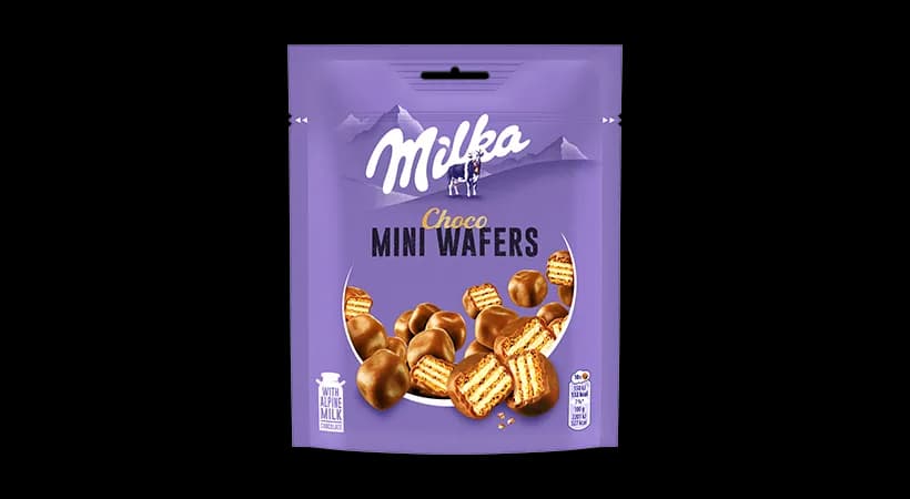 Milka Choco Mini Wafers 110g