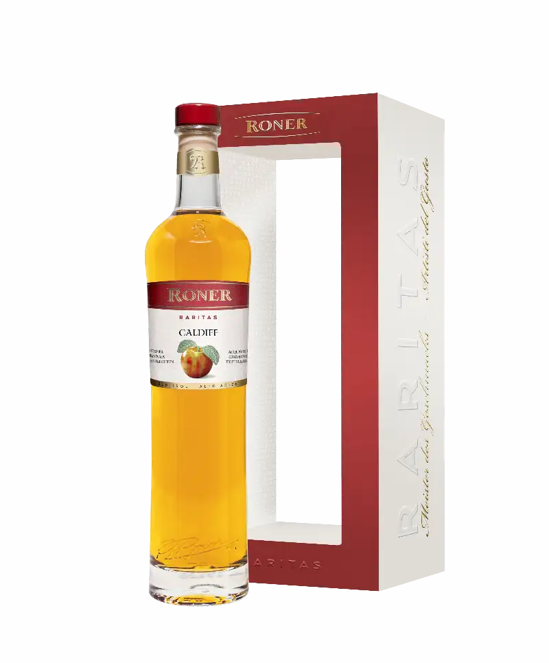 Brennerei Roner Raritas Apfelbrand Gravensteiner Caldiff 0,5l