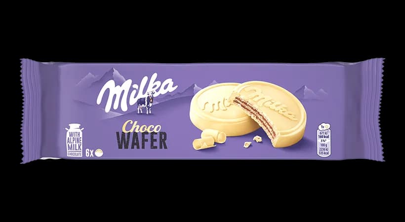 Milka Choco Wafer weiß 180g
