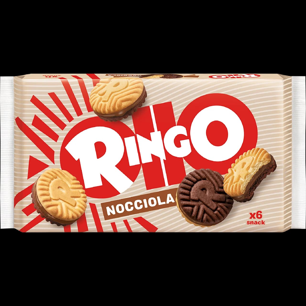 Ringo Kekse Nuss 6x55g 330g