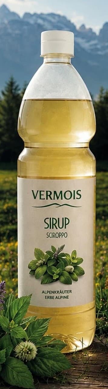 Vermois Bio Sirup Alpenkräuter 1l