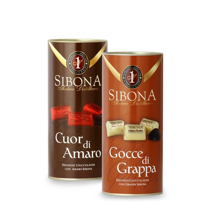 Sibona Gocce di Grappa Schokolade 300g