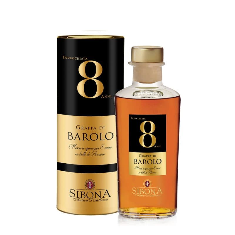 Sibona Grappa Di Barolo 8 Jahre 0,5l