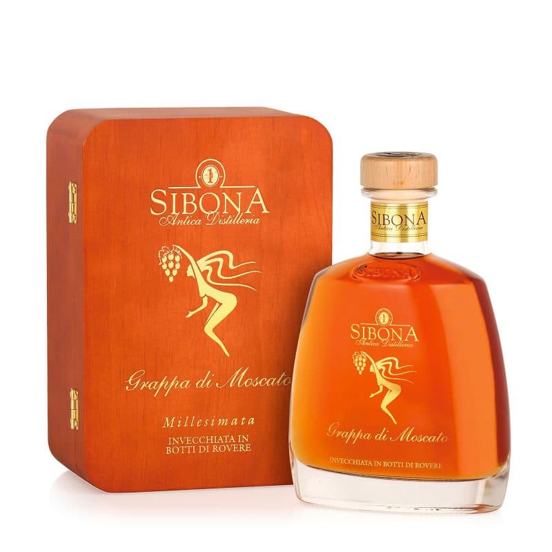 Sibona Grappa Di Moscato Millesimata 0,7l
