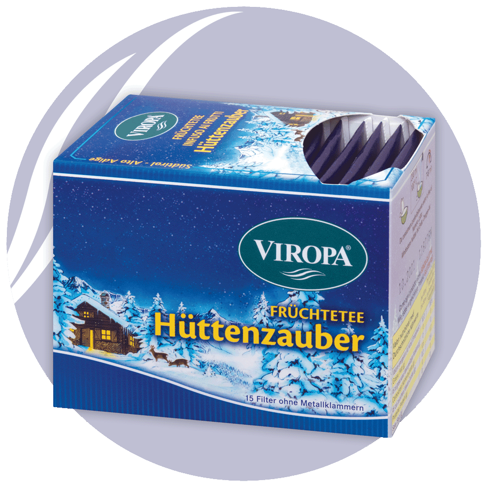 Viropa Früchtetee Südtiroler Hüttenzauber15 Beutel 37,5g