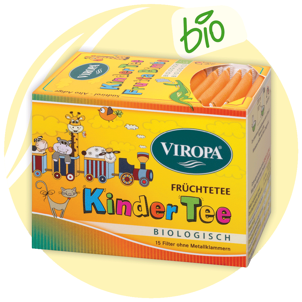 Viropa Bio-Früchtetee Kindertee 15 Beutel 37,5g