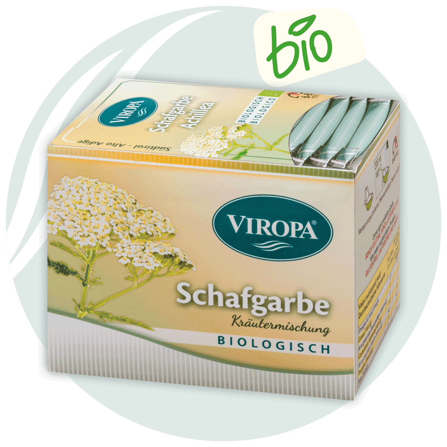 Viropa Kräutertee Schafgarbe 15 Beutel 30g